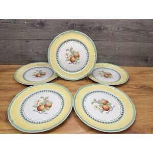Villeroy & Boch French Garden Valence DINNER PLATES 10.5"~set Of 4 Luxembourg